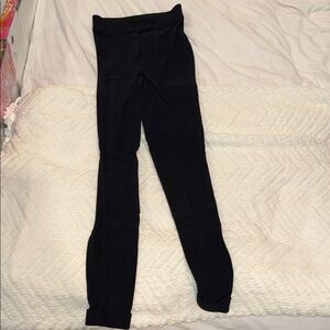 Black High-Waisted Pants- American Apparel riding pants size Small